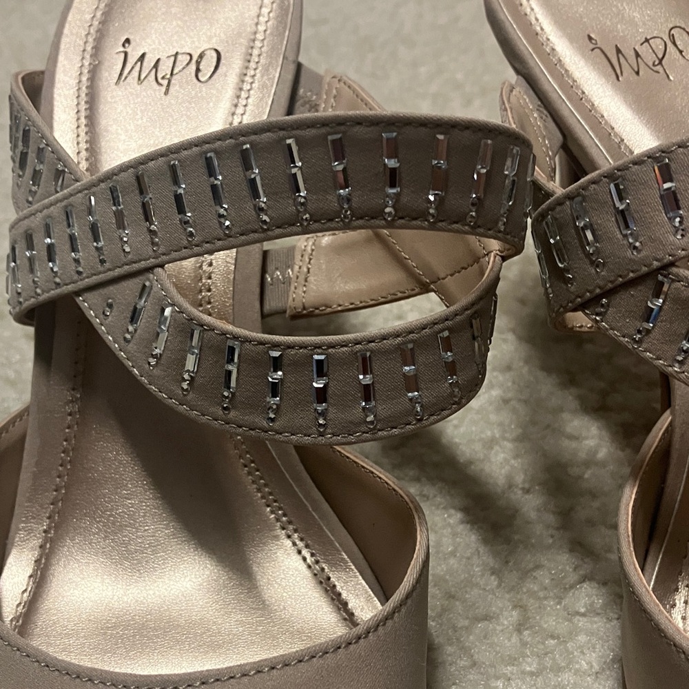 Impo Women's Taupe Strappy Heels brand new. - Picture 4 of 6